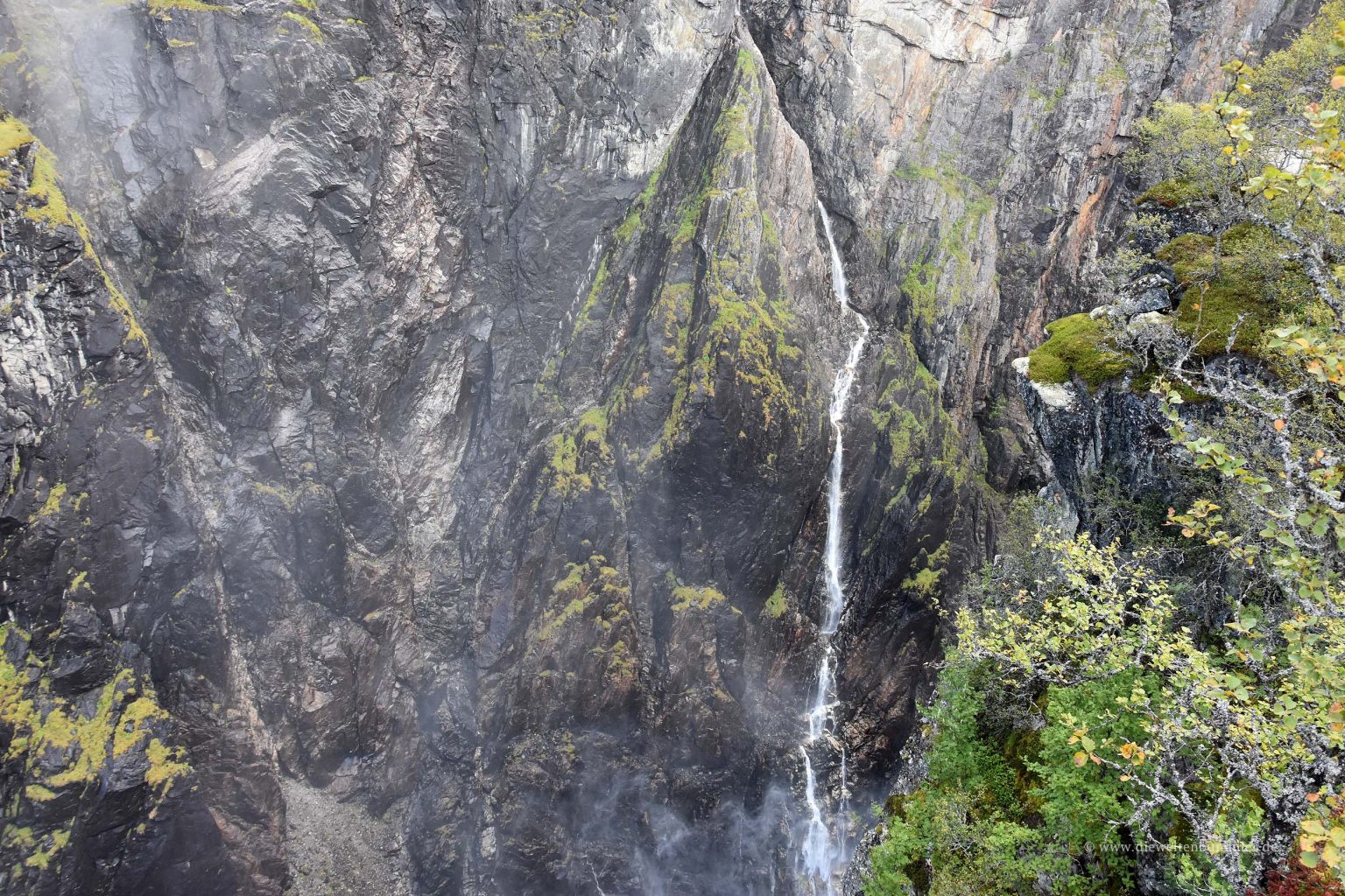 Wasserfall im Hardangervidda Nationalpark