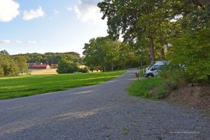 Großer Wohnmobilstellplatz in Schweden