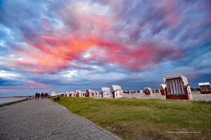 Strandkörbe in Harlesiel