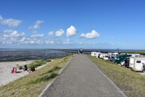 Weg zum Meer in Harlesiel