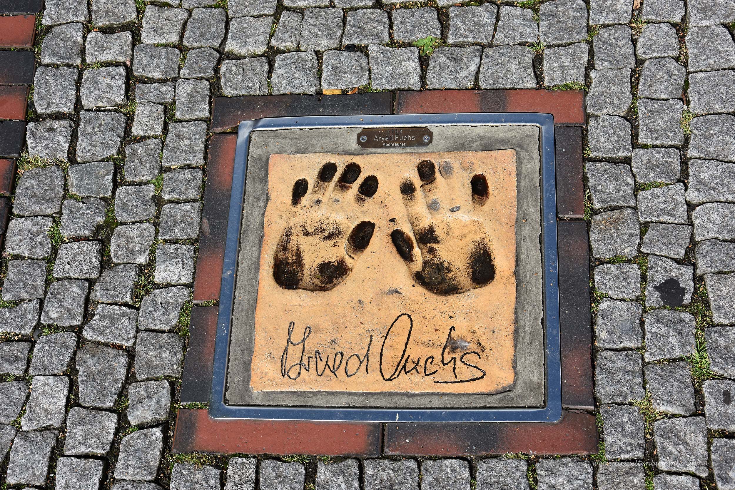 Hand of Fame in Wittmund
