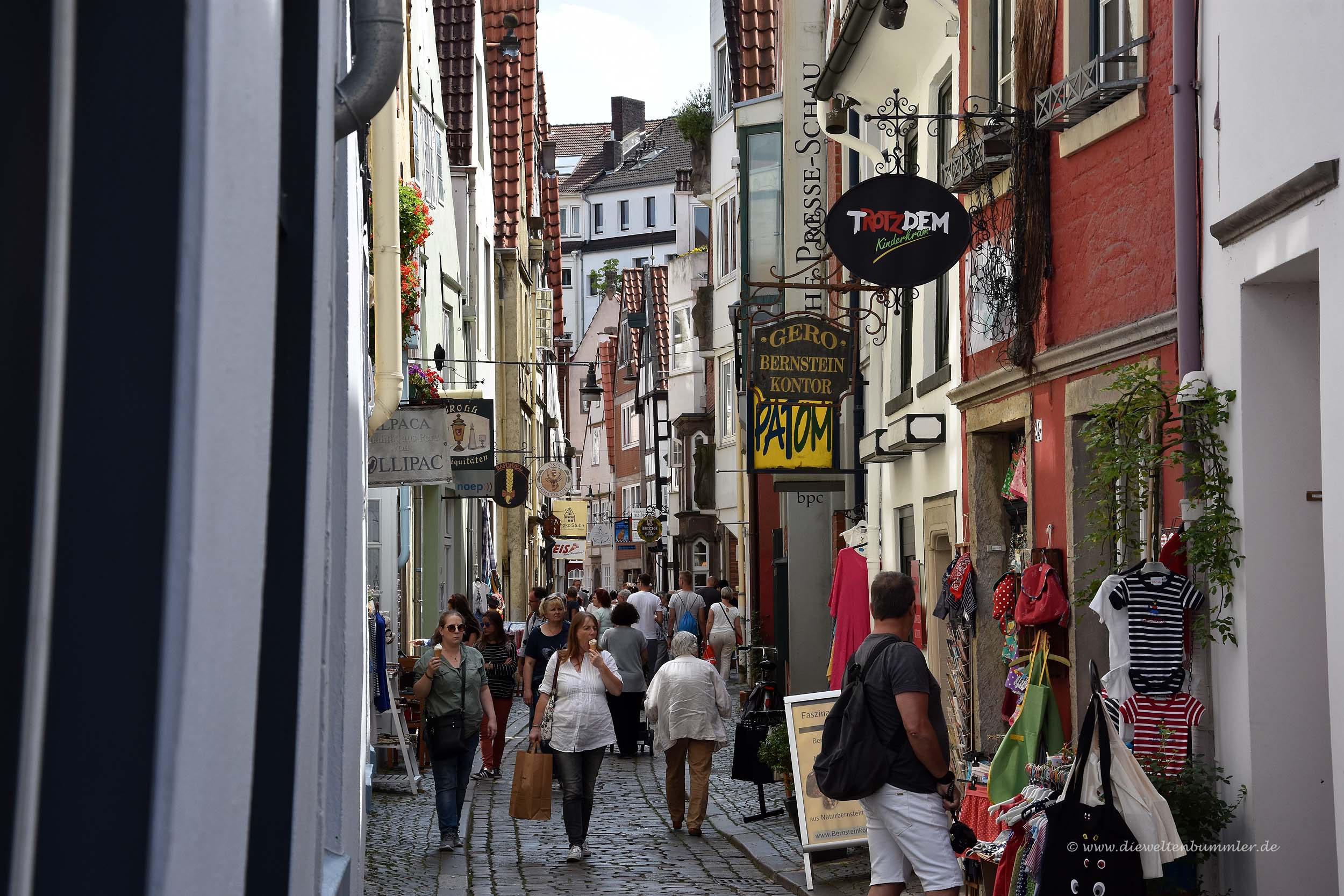 Spaziergang durch das Schnoorviertel