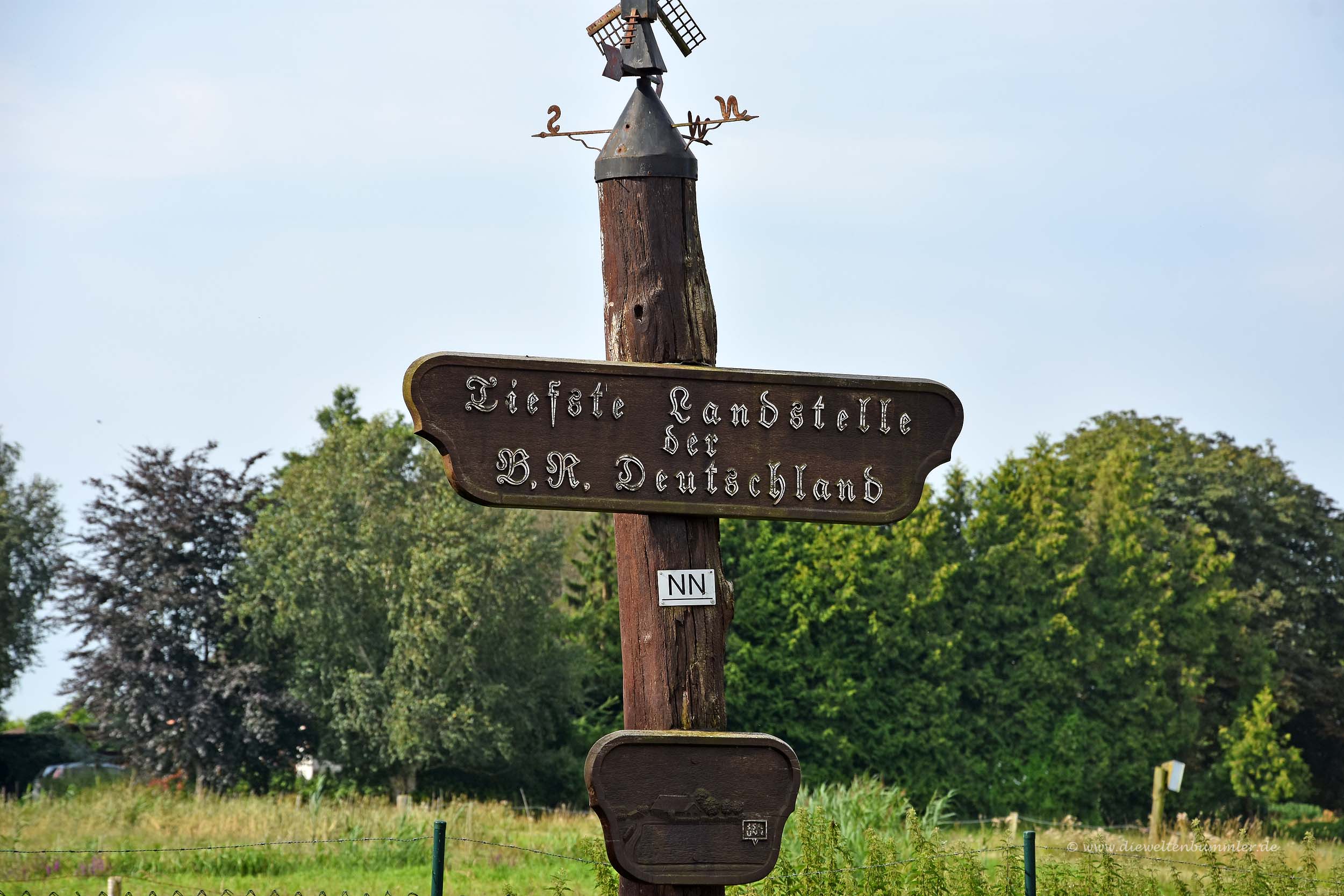 Tiefster Punkt Deutschlands