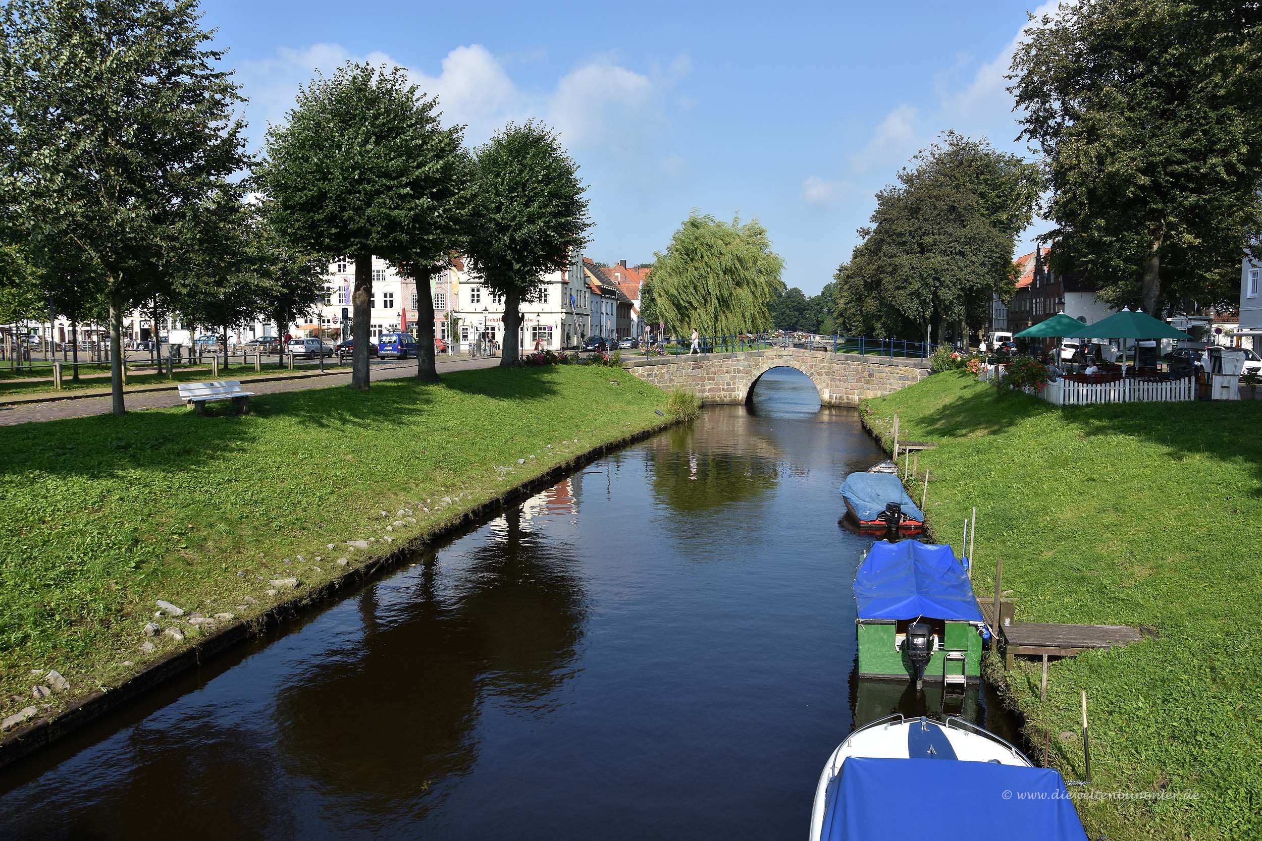 Mittelburggraben in Friedrichstadt