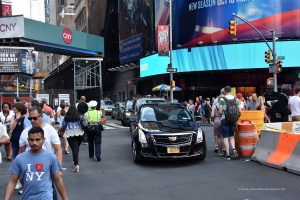 Mit dem Auto zum Times Square