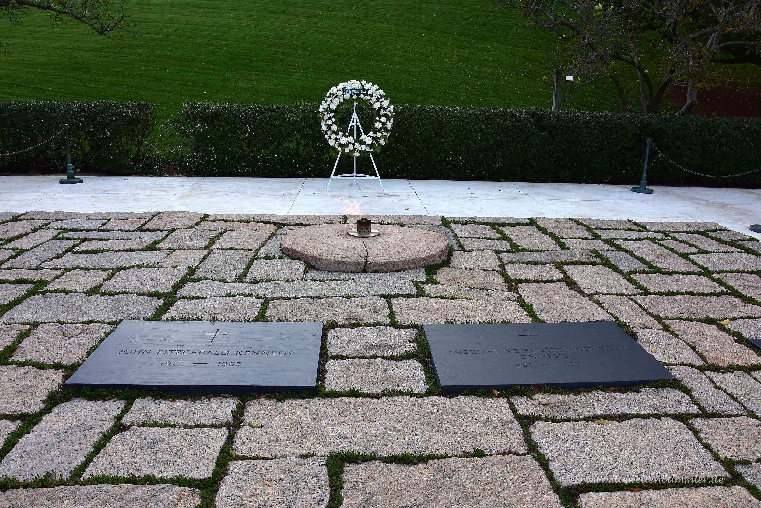 Grabstätte von John F Kennedy