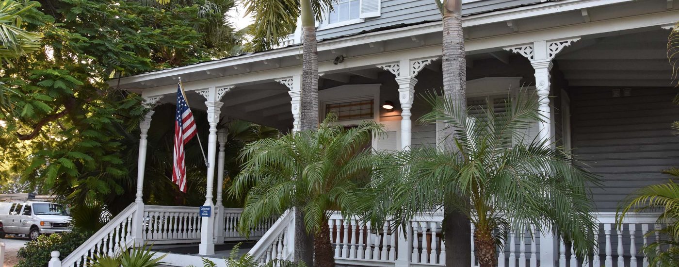 Hübsche Holzhäuser in Key West