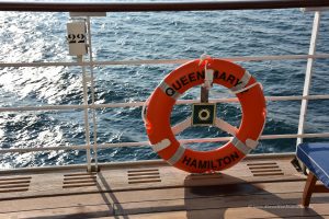 Rettungsring der Queen Mary 2