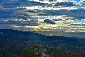 Sonnenuntergang im Nationalpark