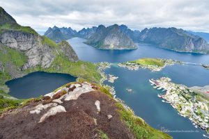 Teile der Insel Moskenesøy