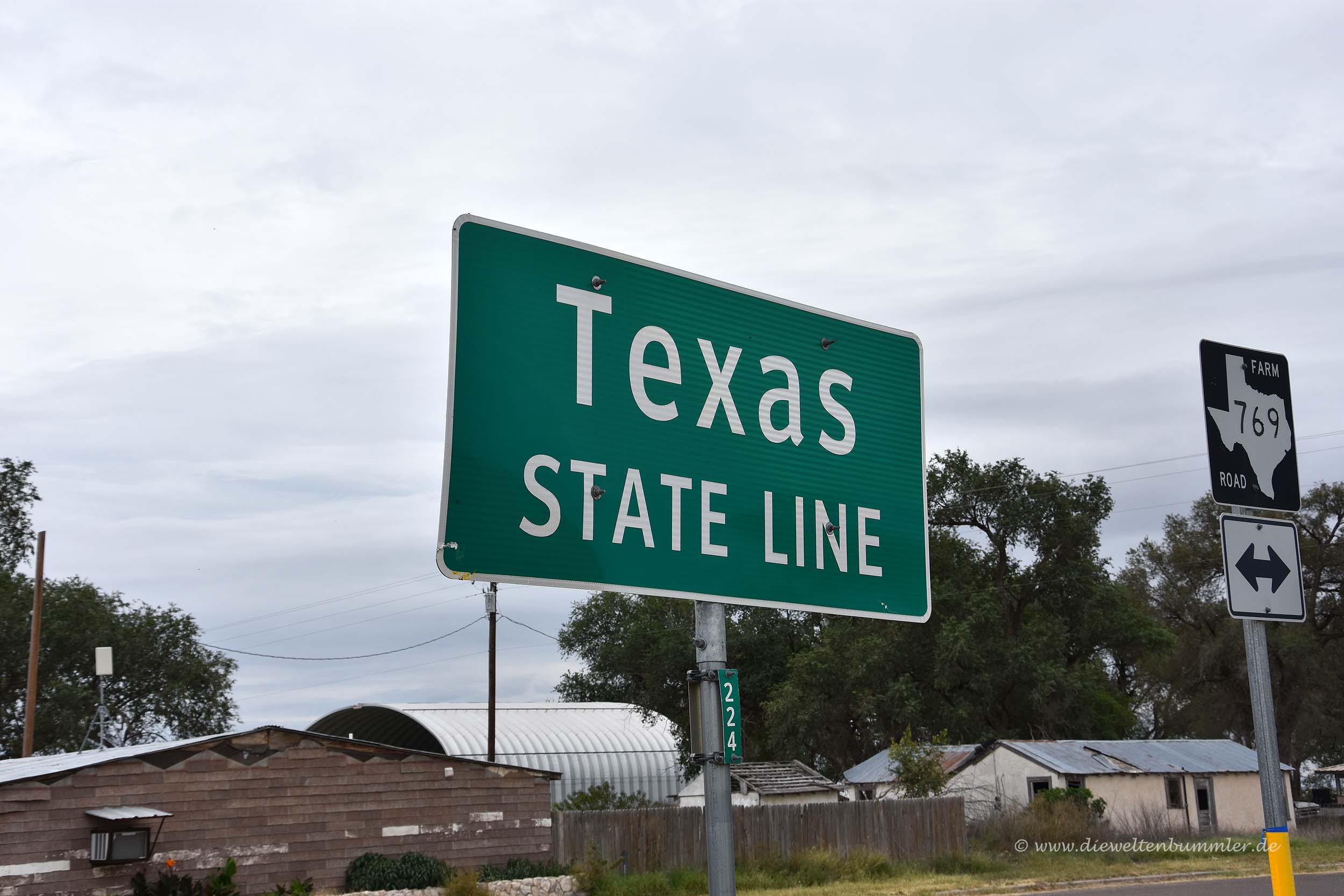 Staatsgrenze zu Texas