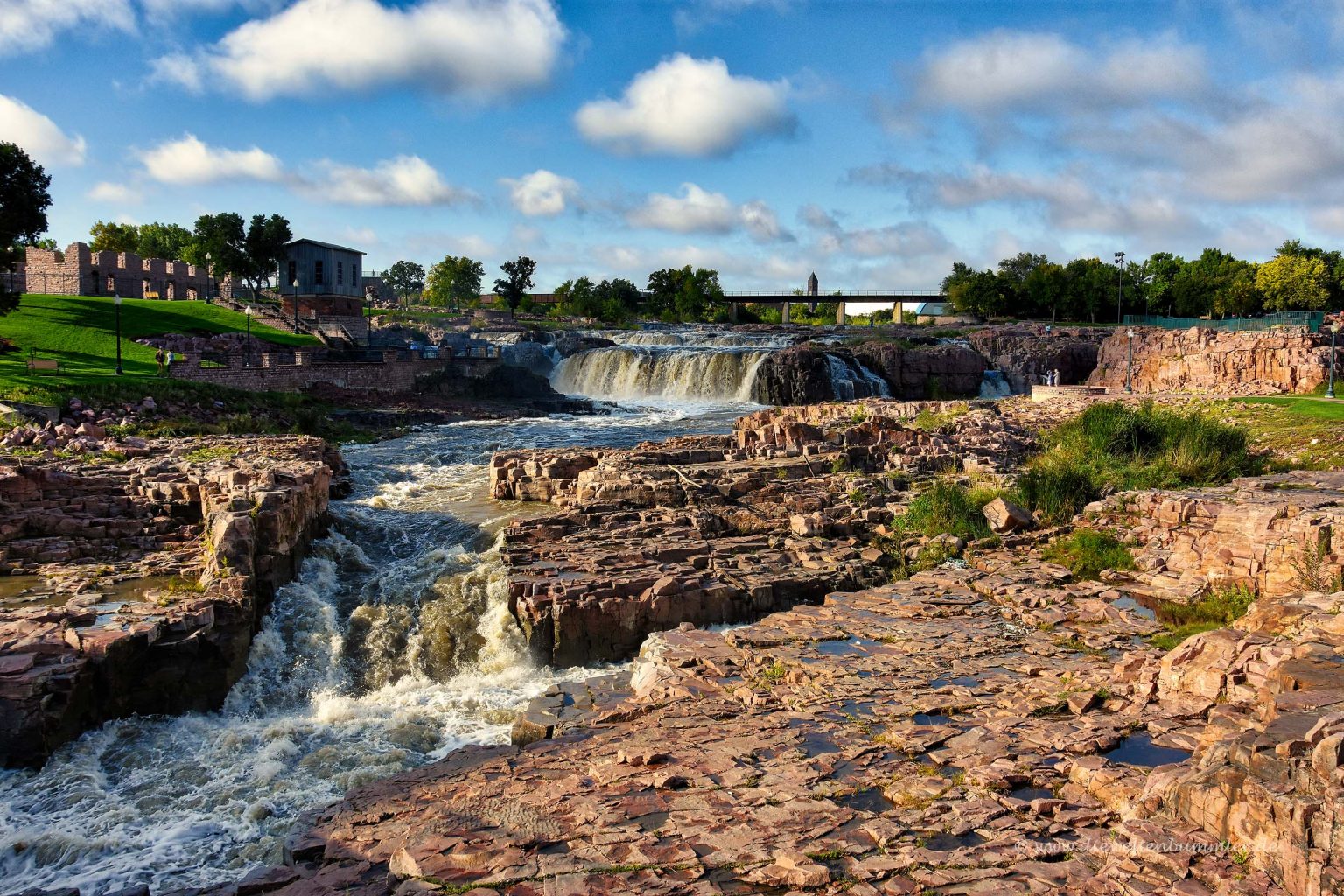 Wasserfälle in Sioux Falls