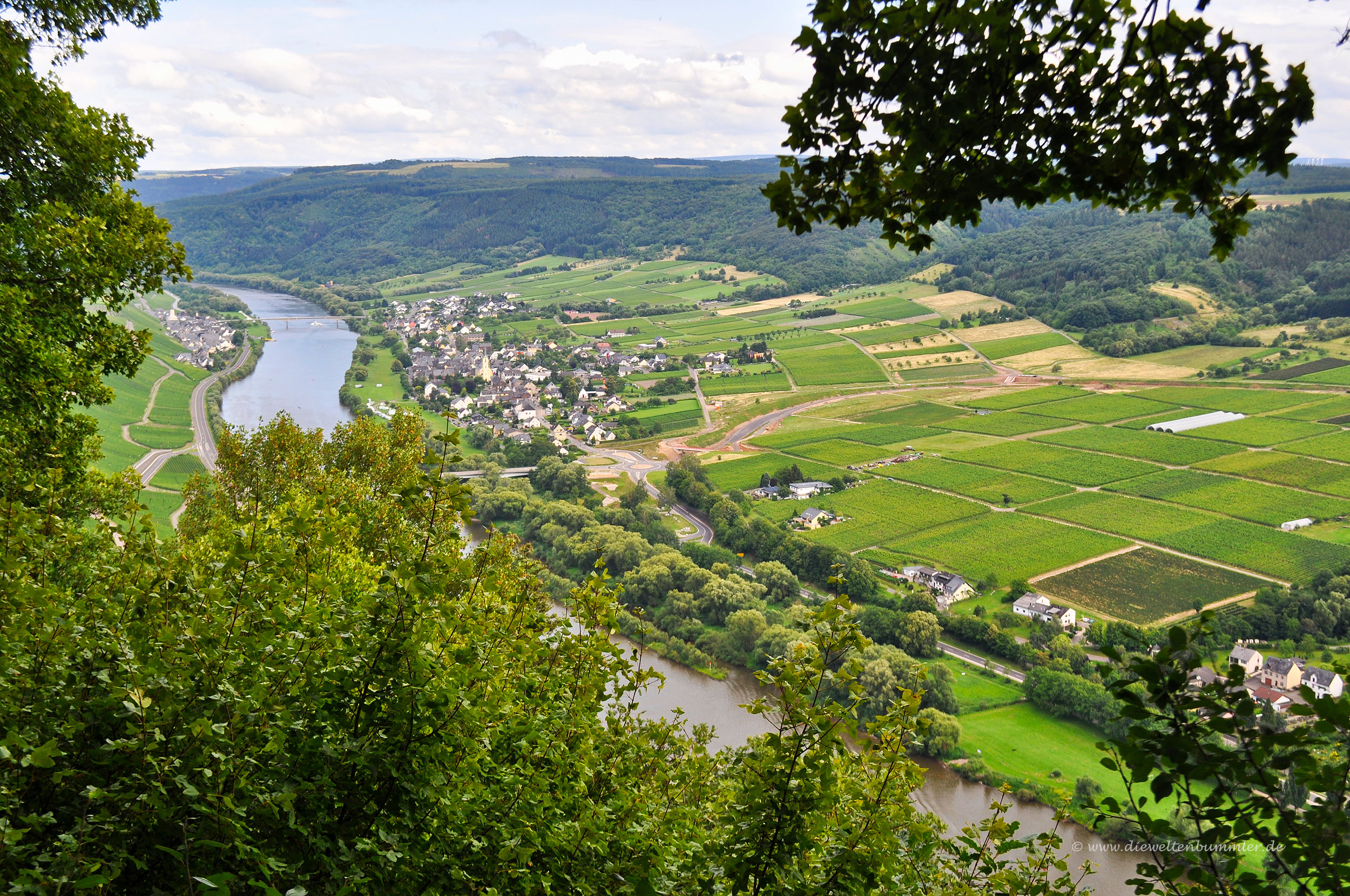 Ausblick auf das Moseltal