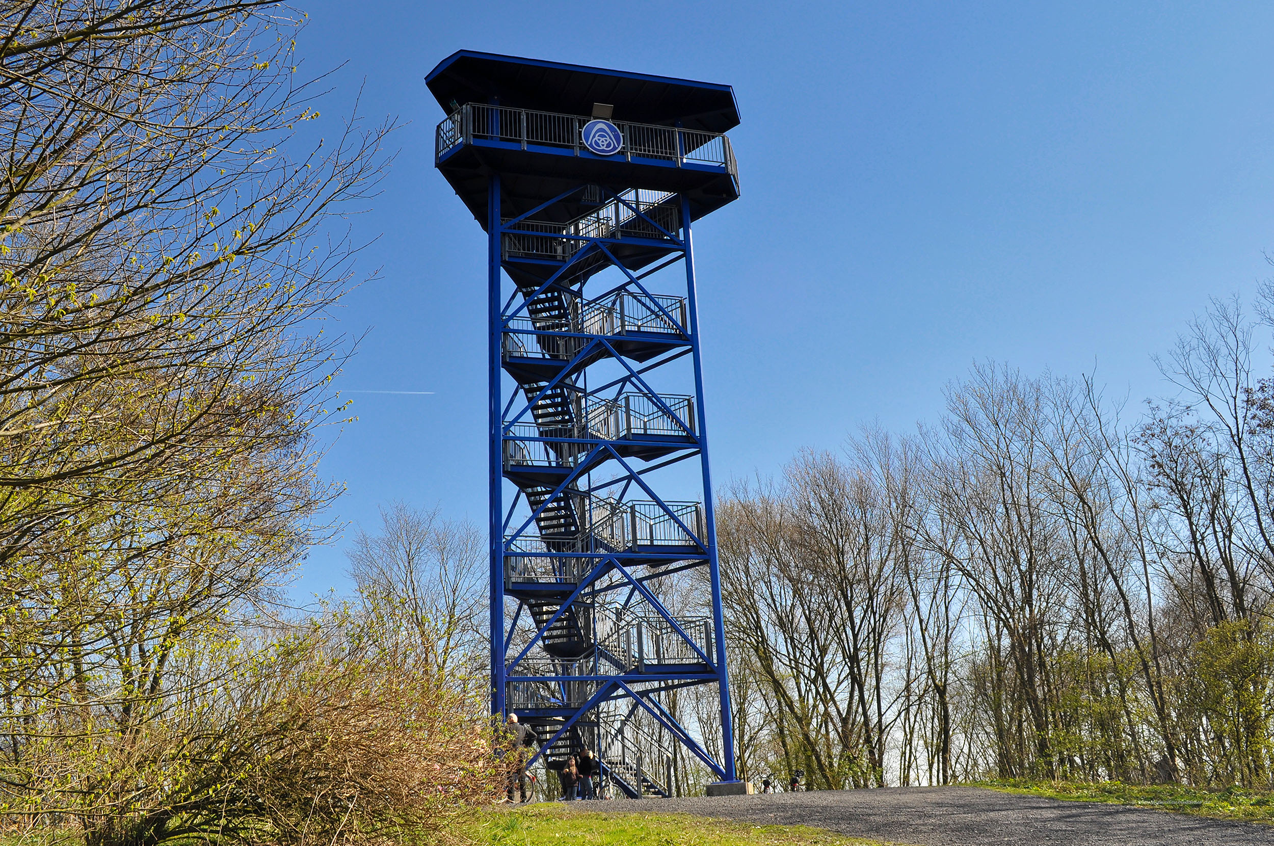 Aussichtsturm auf der Duisburger Seenplatte