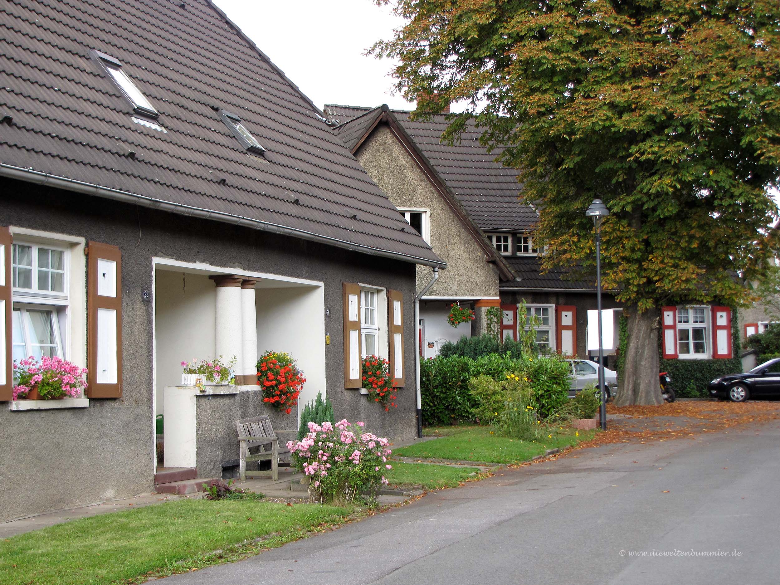 Gemütliche Wohnsiedlung in Essen