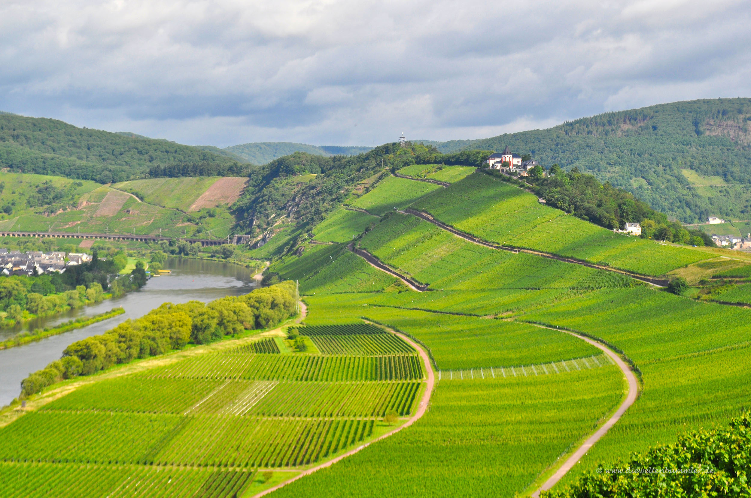 Moselschleife bei Pünderich