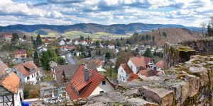 Ausblick von der Ruine Lindenfels