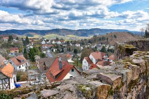 Ausblick von der Ruine Lindenfels