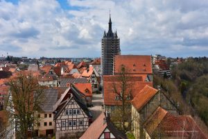 Ausblick vom Roten Turm