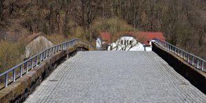 Alte Werra-Brücke in Vacha