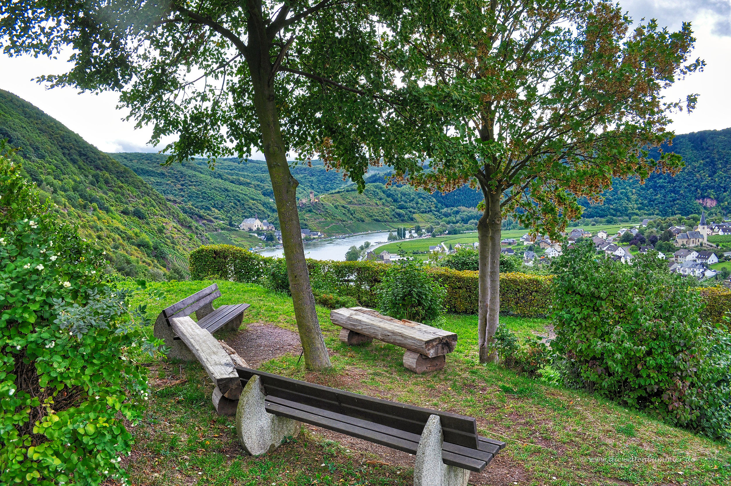 Aussichtsplatz mit Moselblick