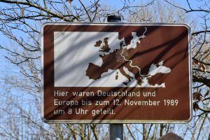 Erinnerung an die Teilung