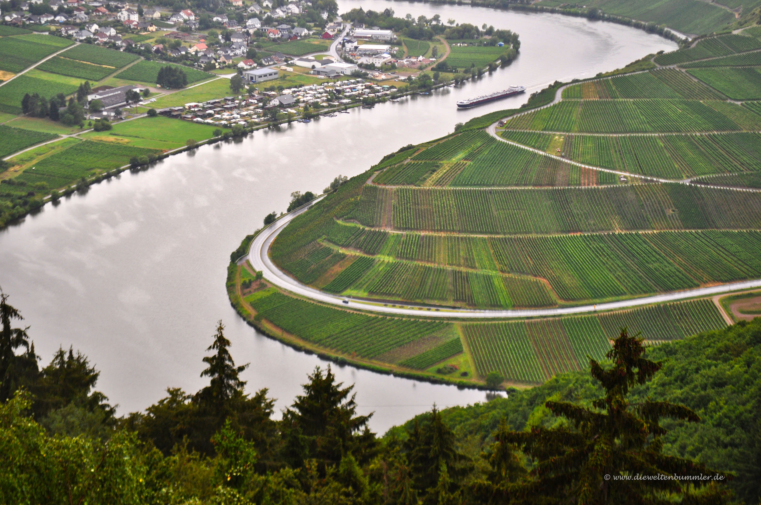 Mosel am Fünfseenblick