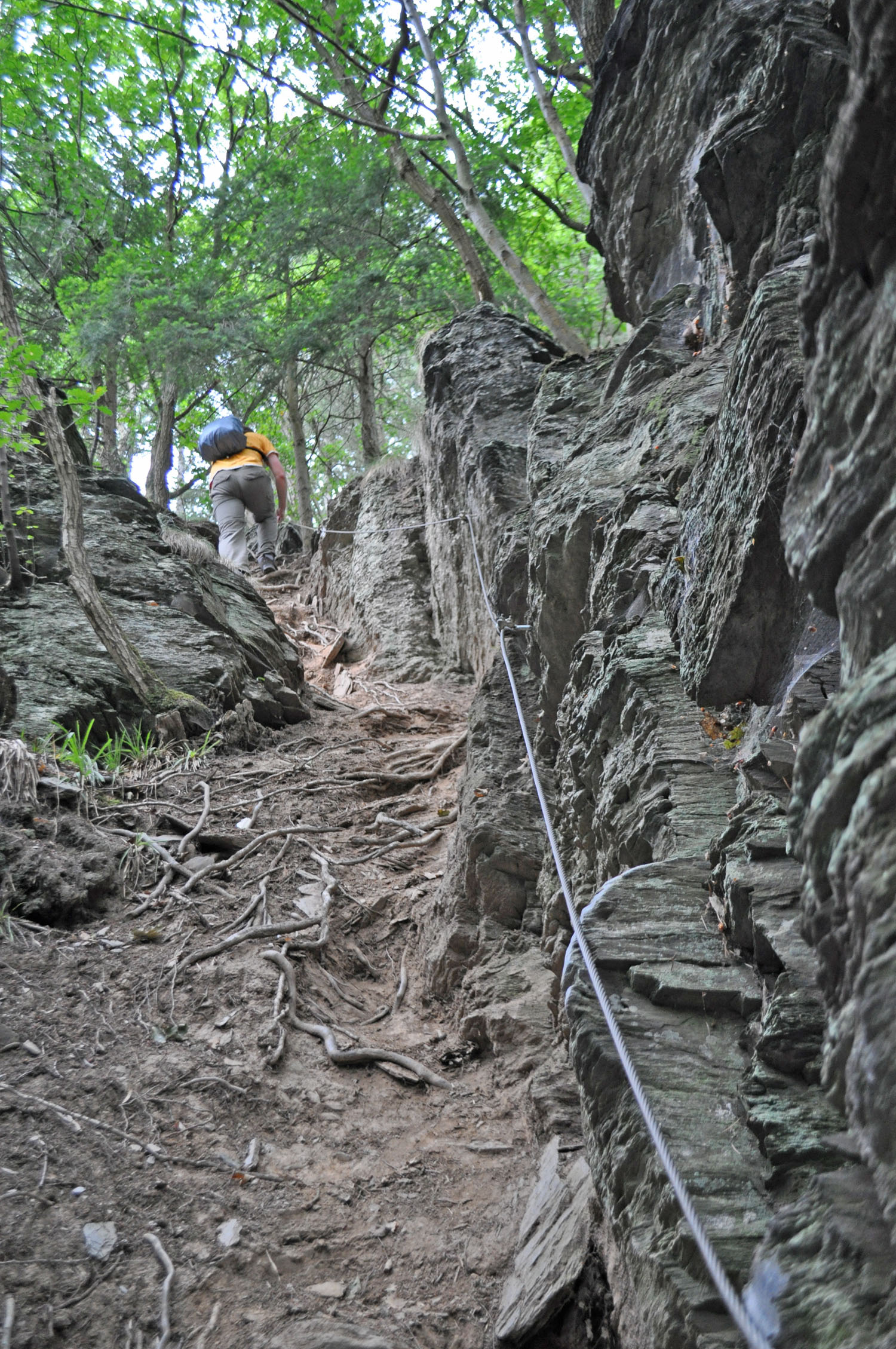 Wandern im Rioler Klettersteig