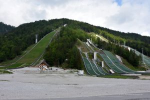 Skischanzen bei Planica
