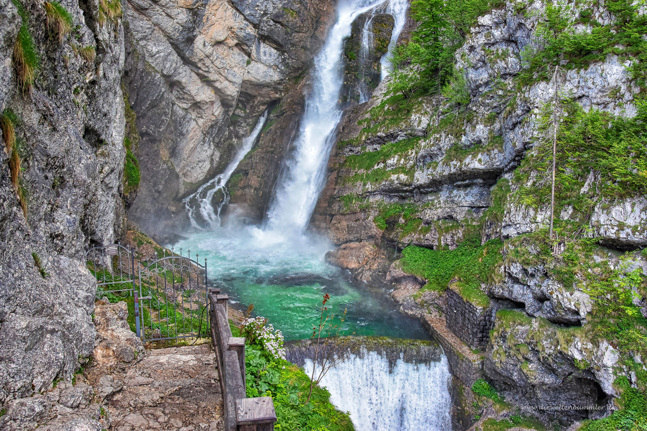 Savica-Wasserfall