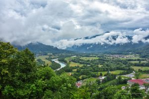Das Isonzo-Tal bei Kobarid