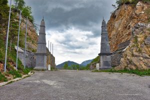 Alter Loiblpass mit Blick nach Österreich