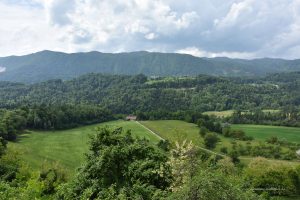Ausblick von der Altstadt in Radovljica