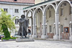 Prešeren-Denkmal in Kranj