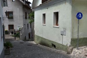 Radfahrer bitte schieben