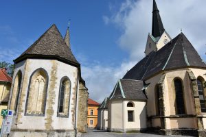 Zwei Kirchen in Slovenj Gradec