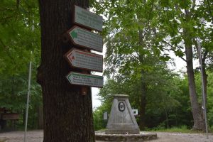 Wanderwegschilder in Ungarn