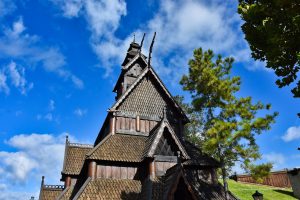 Norwegische Stabkirche in Florida