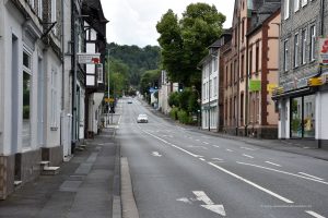 Auf dieser Straße fuhr der LKW ins Unglück