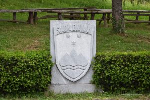 Das Wappen von Slowenien