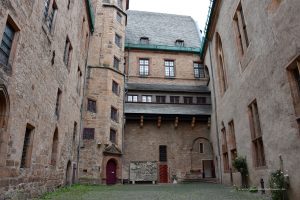 Innenhof im Schloss