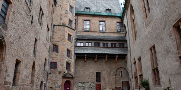 Innenhof im Schloss
