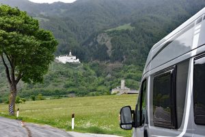 Mit dem Wohnmobil am Reschenpass