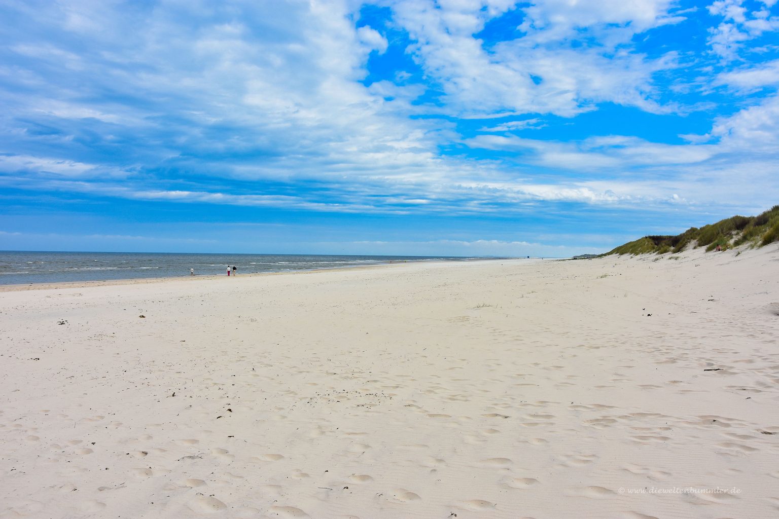 Weiter Strand auf Langeoog