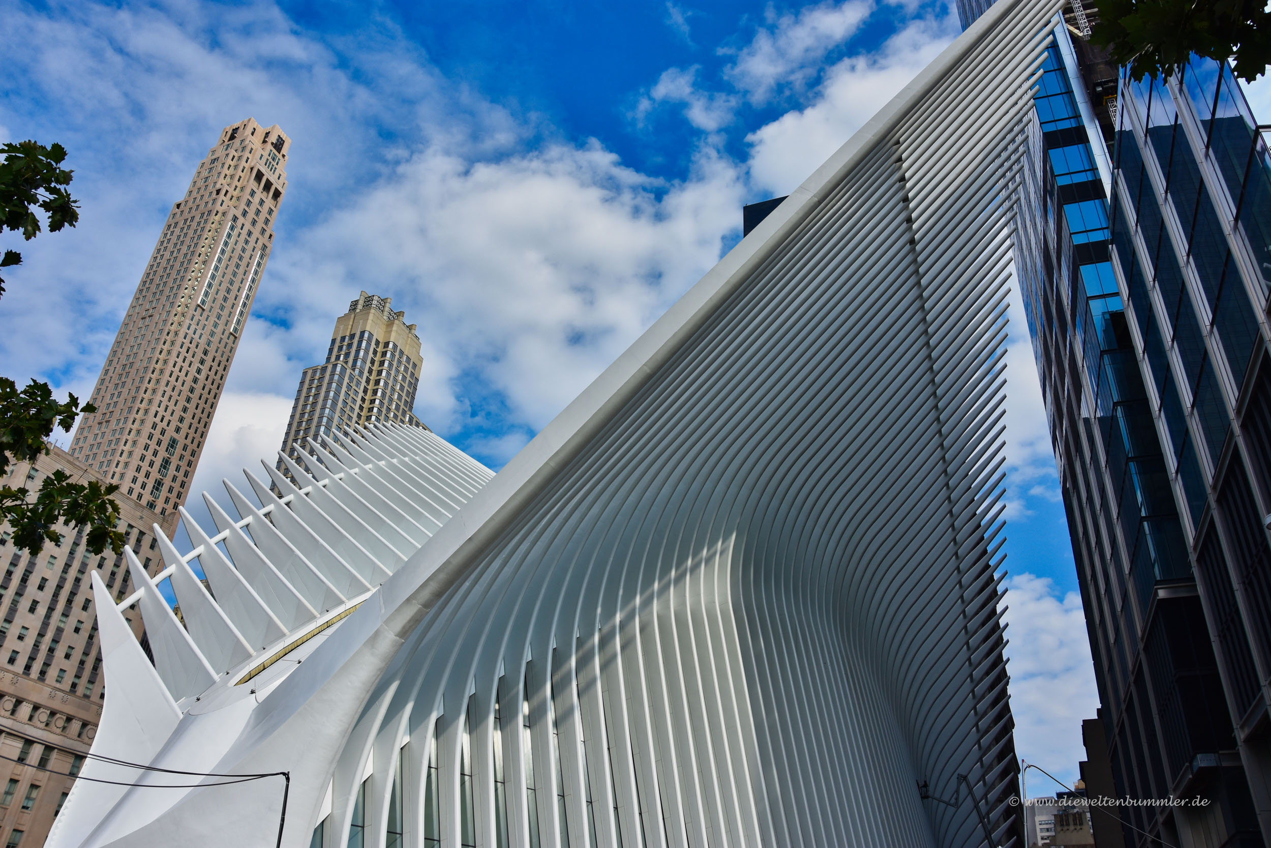 Dach der neuen Subway-Station