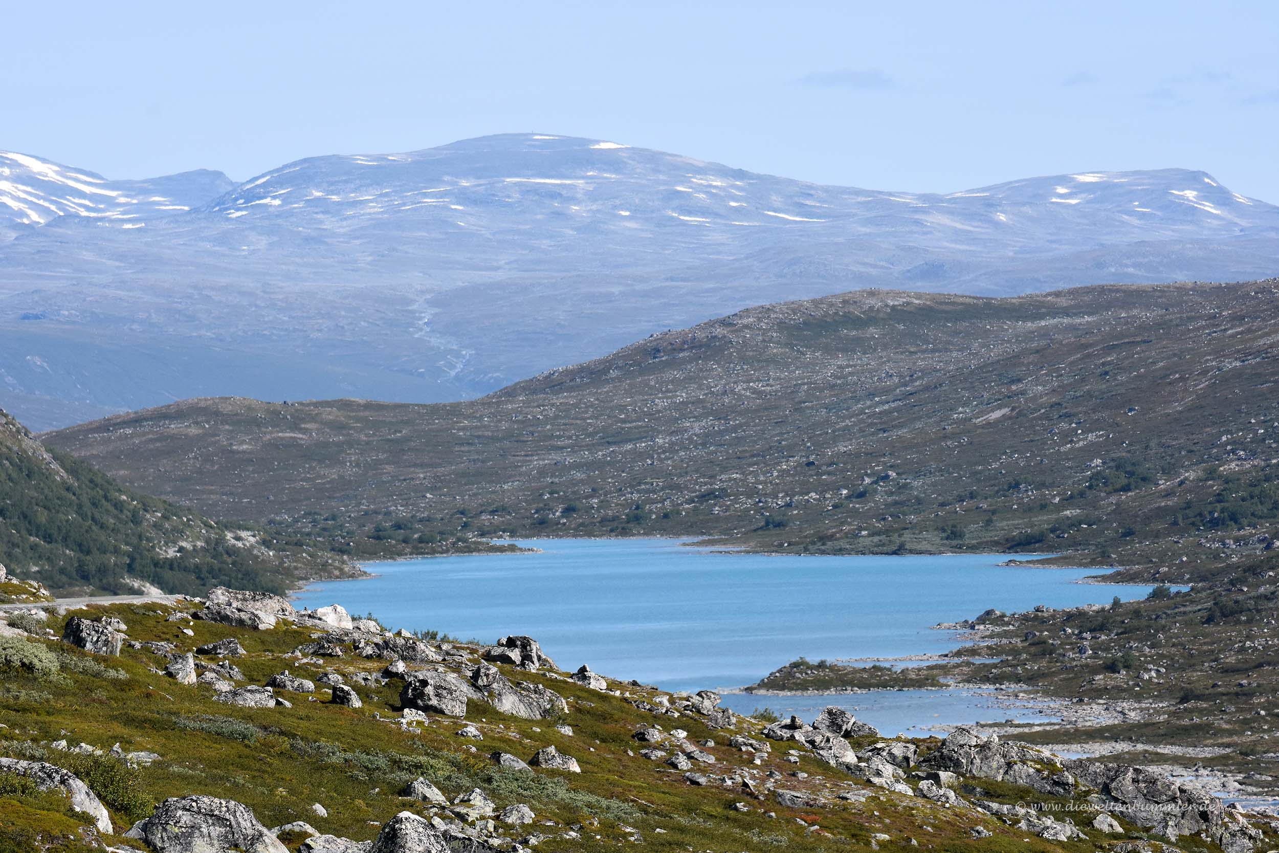 Landschaft am Gamle Strynefjellsvegen