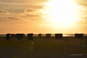 Sonnenuntergang an der Nordsee