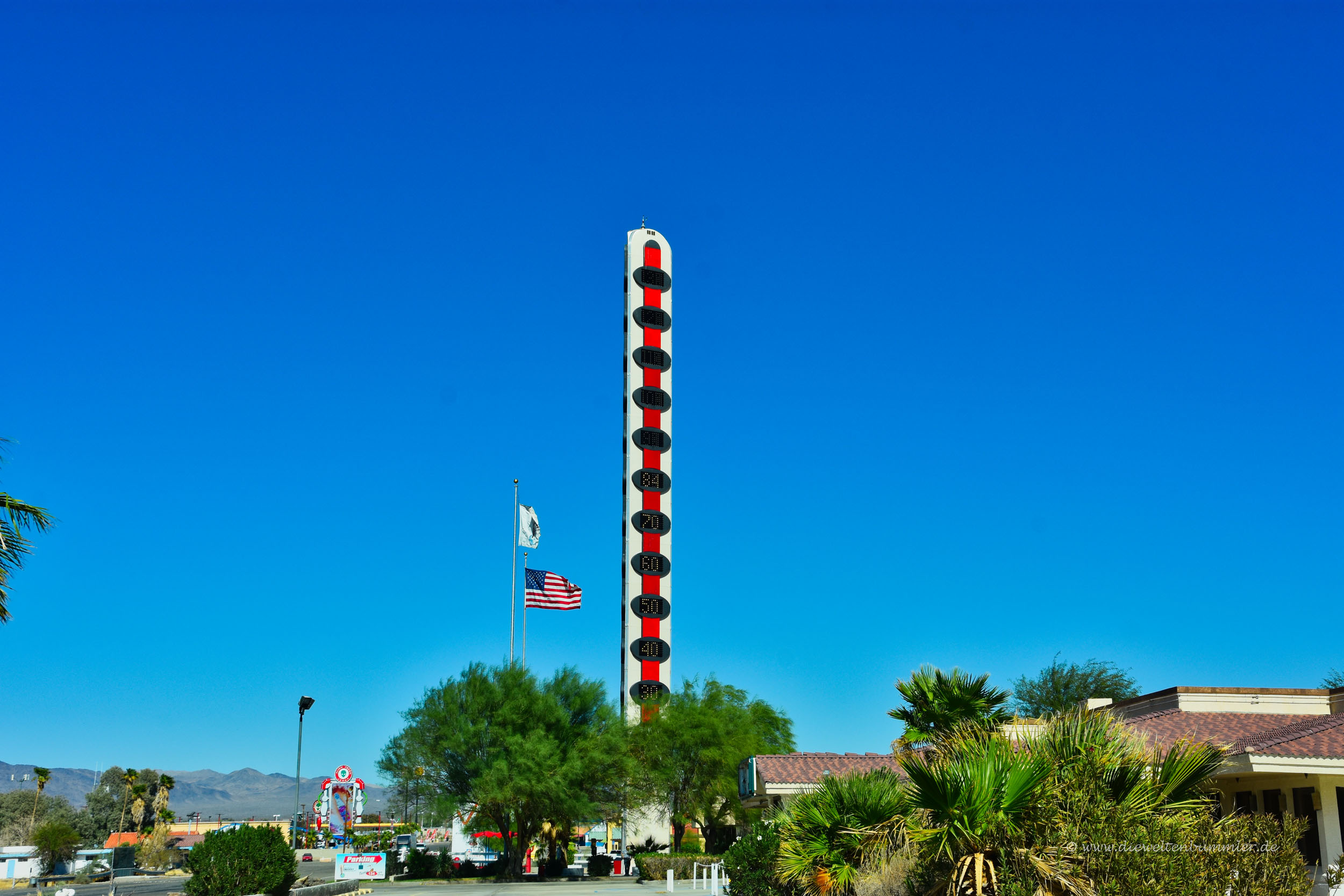 Das größte Thermometer der Welt