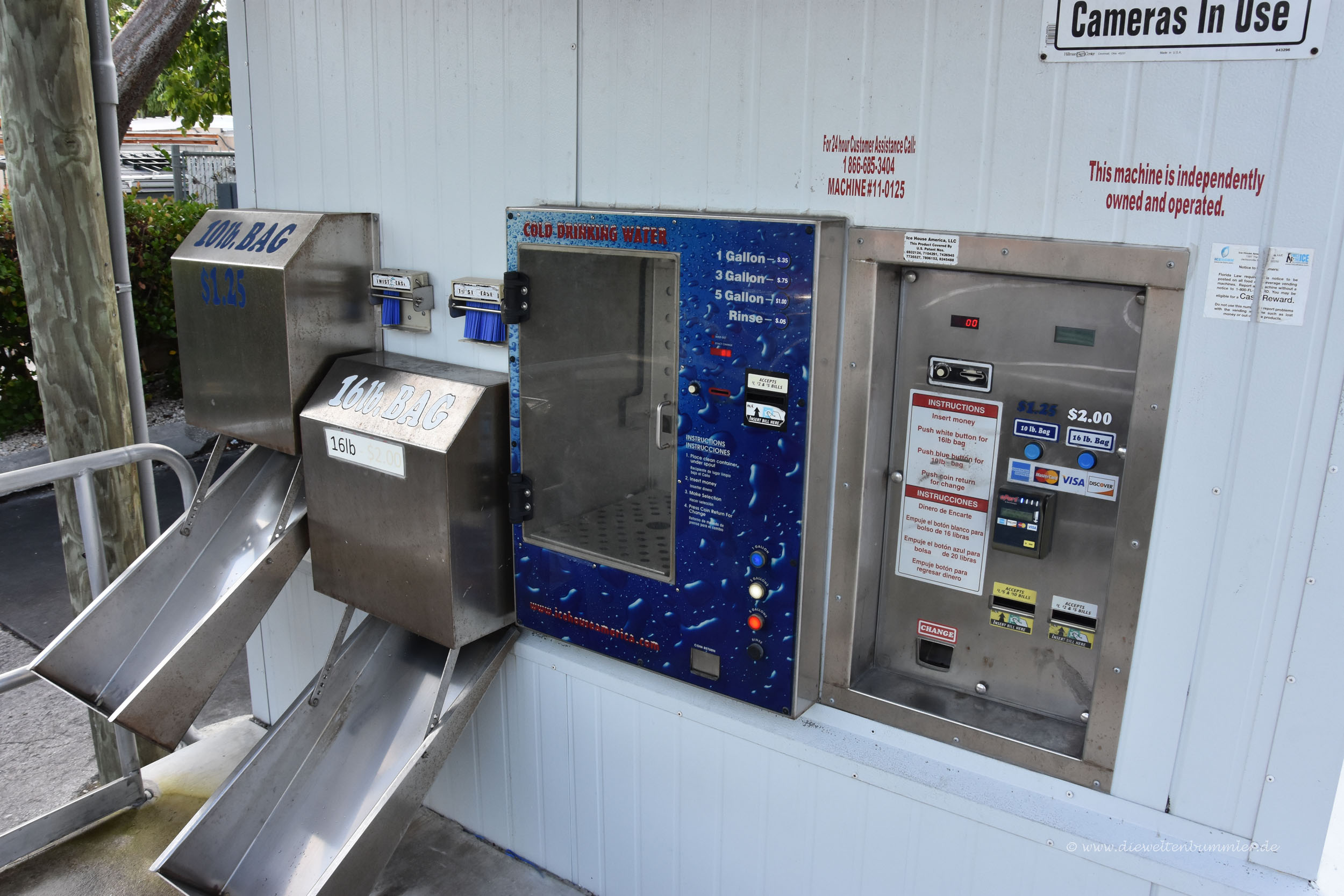 Eismaschine in Florida