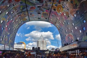 Ausblick aus der Markthalle